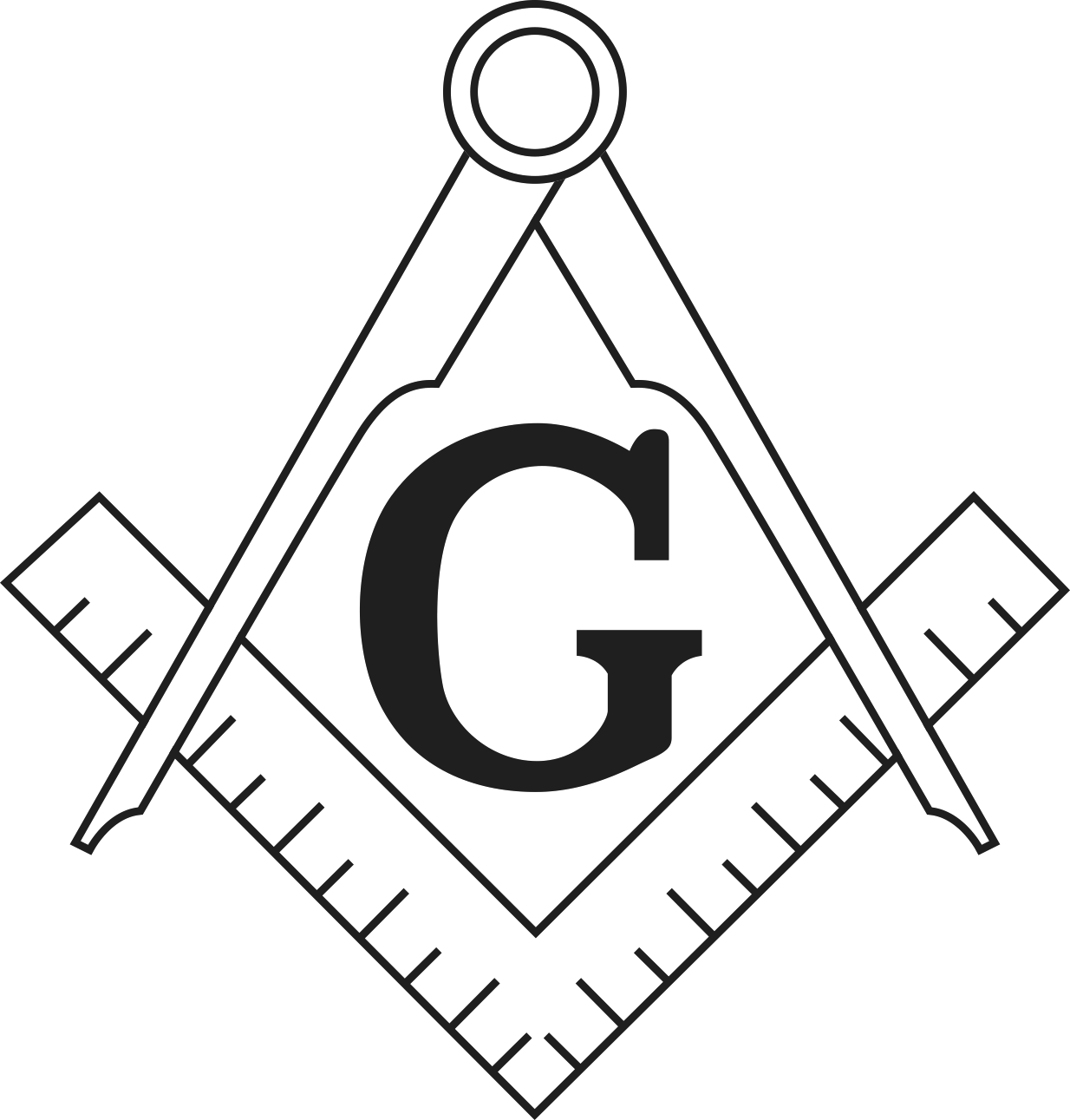 Square and Compass — Masonic emblem